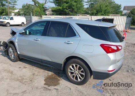 2020 Chevrolet Equinox Awd Lt 1.5L Turbo из США, поврежденный, VIN 2GNAXUEV1L6199297